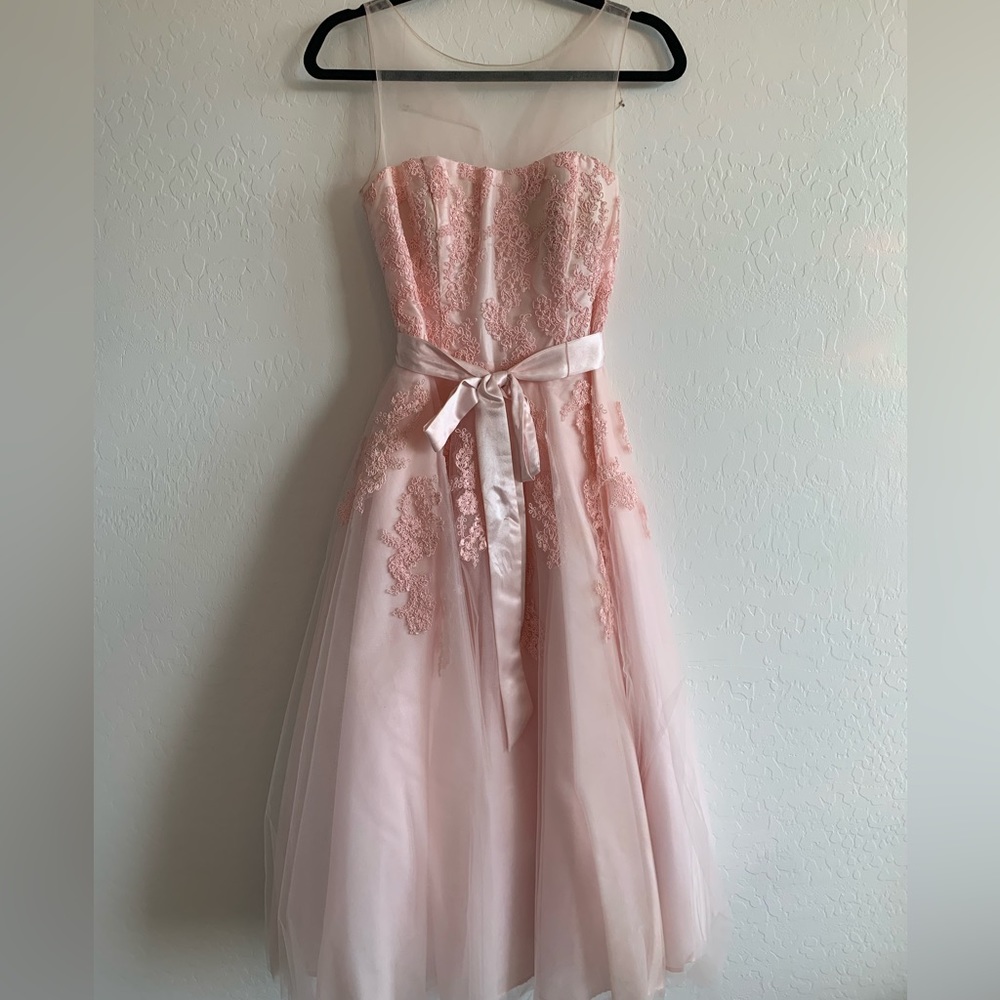 Masquerade Pink Prom Dress size 7/8